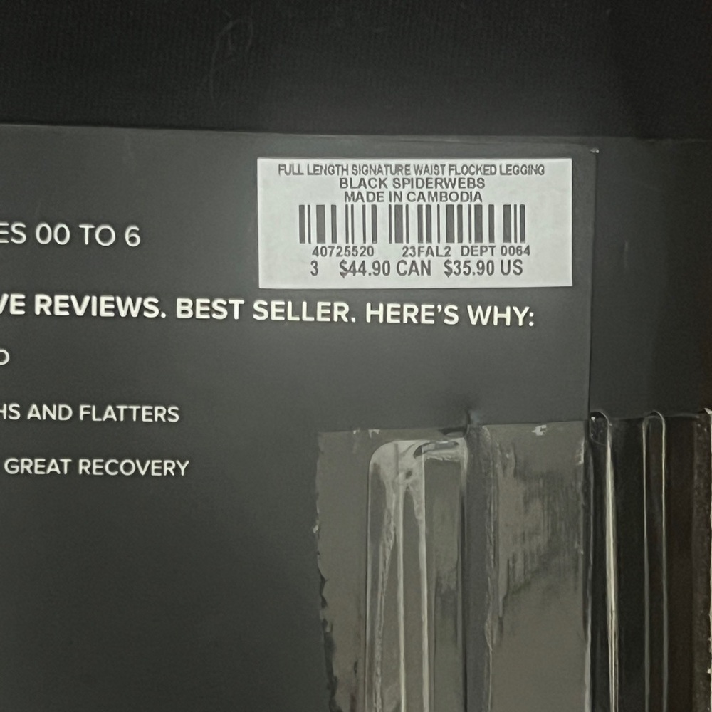 57. Torrid Black Full-Length Leggings *See description* - Picture 2 of 5